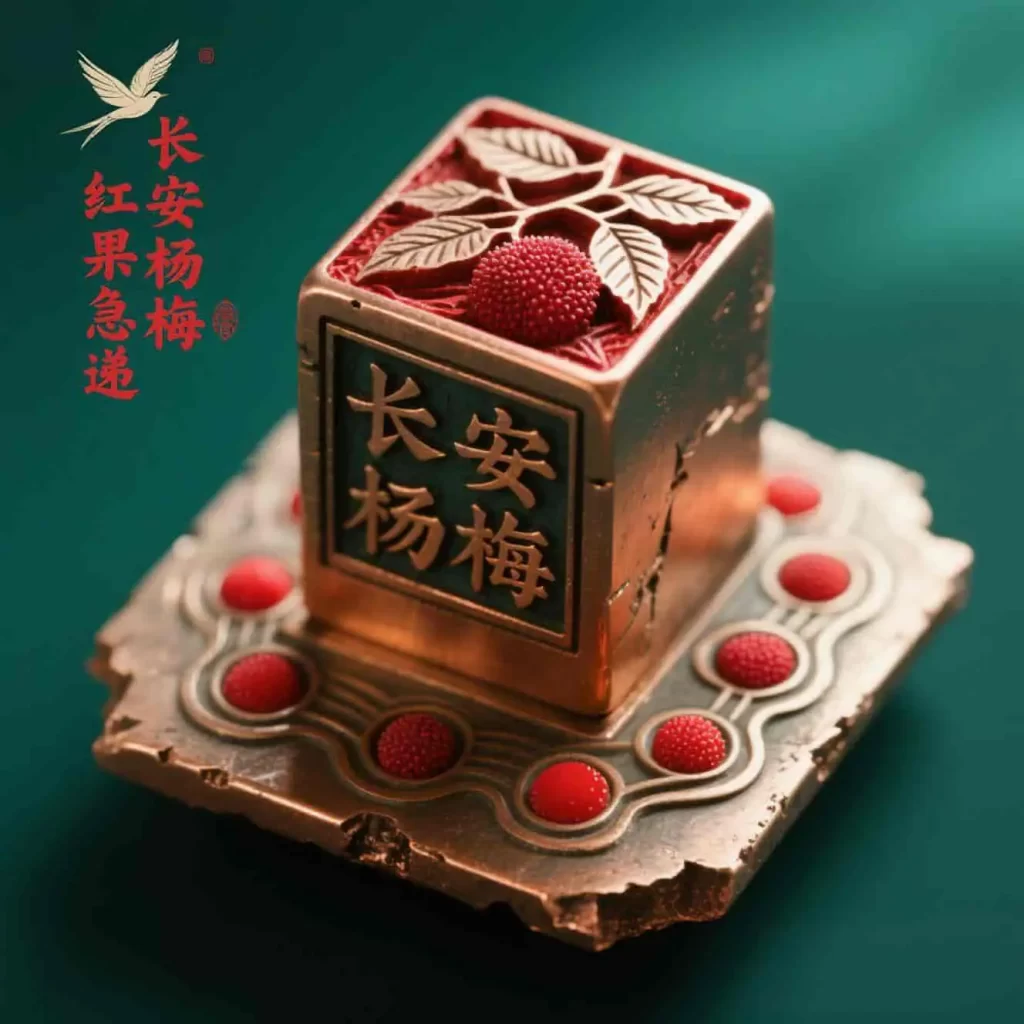 AI绘图指令|铜印古代水果印章水果派印象指令 - 万类AI-万类AI