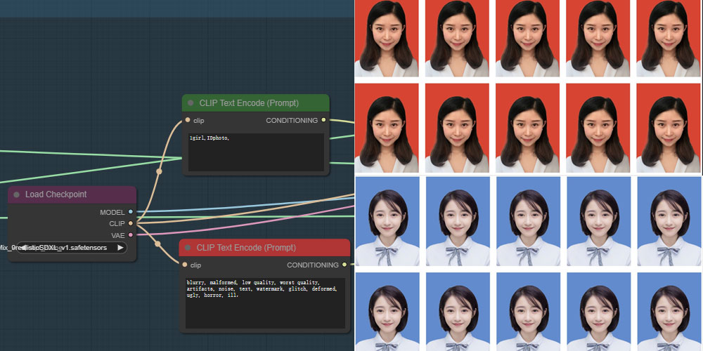AI证件照全场景应用升级版ComfyUI 工作流节点 - 万类AI-万类AI