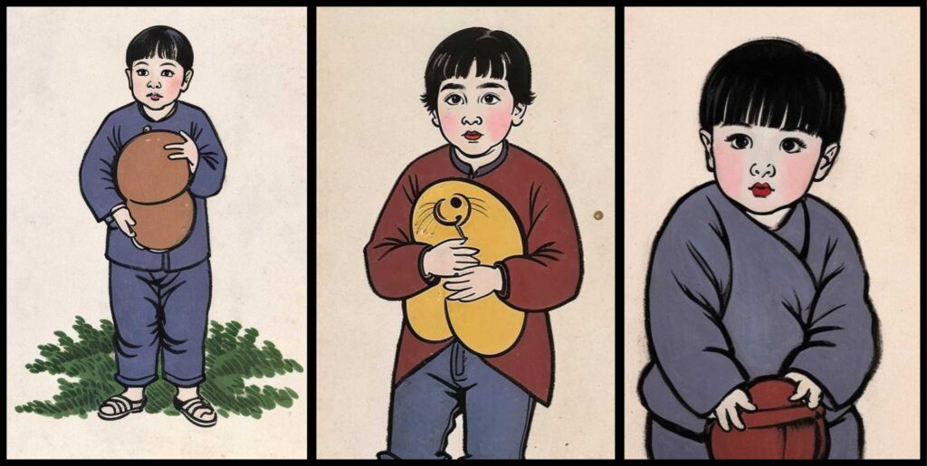 Chinese style comics 丰子恺漫画风格 LoRA模型网盘下载 - 万类AI-万类AI