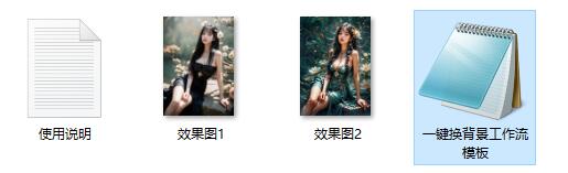 ComfyUI 工作流节点，影楼必备效率设计工具，人物模特摄影图像稳定换背景图生图workflow预设下载 - 万类AI-万类AI