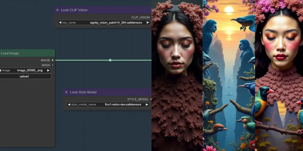 多图像融合海报设计ComfyUI 工作流节点 - 万类AI-万类AI