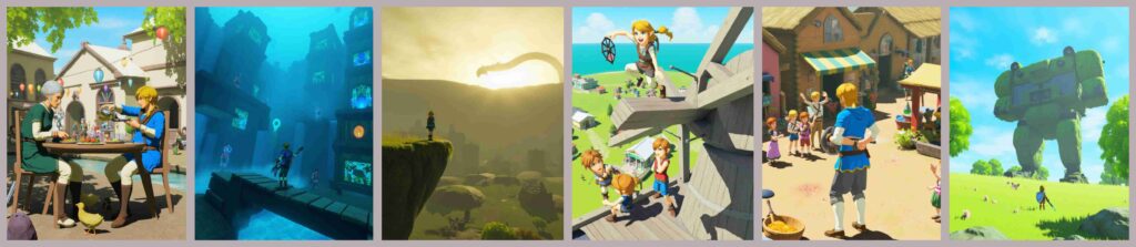 旷野之息风格Breath of the wild Style Flux LoRA模型免费网盘下载 - 万类AI-万类AI
