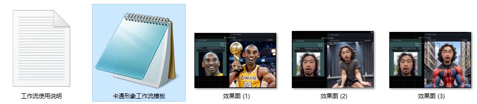 简易实用的人物肖像转绘卡通头像形象造型ComfyUI 工作流节点预设下载 - 万类AI-万类AI