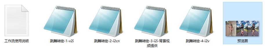背景固定视频转绘动漫风格人物跳舞ComfyUI 工作流节点预设下载 - 万类AI-万类AI