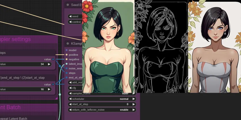 高级ControlNet控制出图ComfyUI 工作流节点 - 万类AI-万类AI