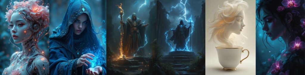 魔力艺术风格Magic of Art (FLUX) LoRA模型网盘免费下载 - 万类AI-万类AI