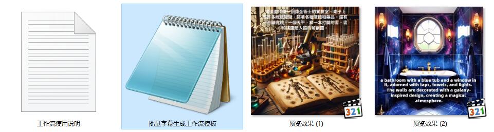 SVD 批量和字幕（兼容中英文）ComfyUI 工作流节点 - 万类AI-万类AI